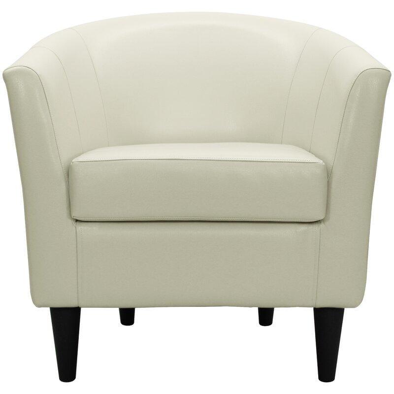 Wide Tufted Arm Chair for living room - Ouch Cart 