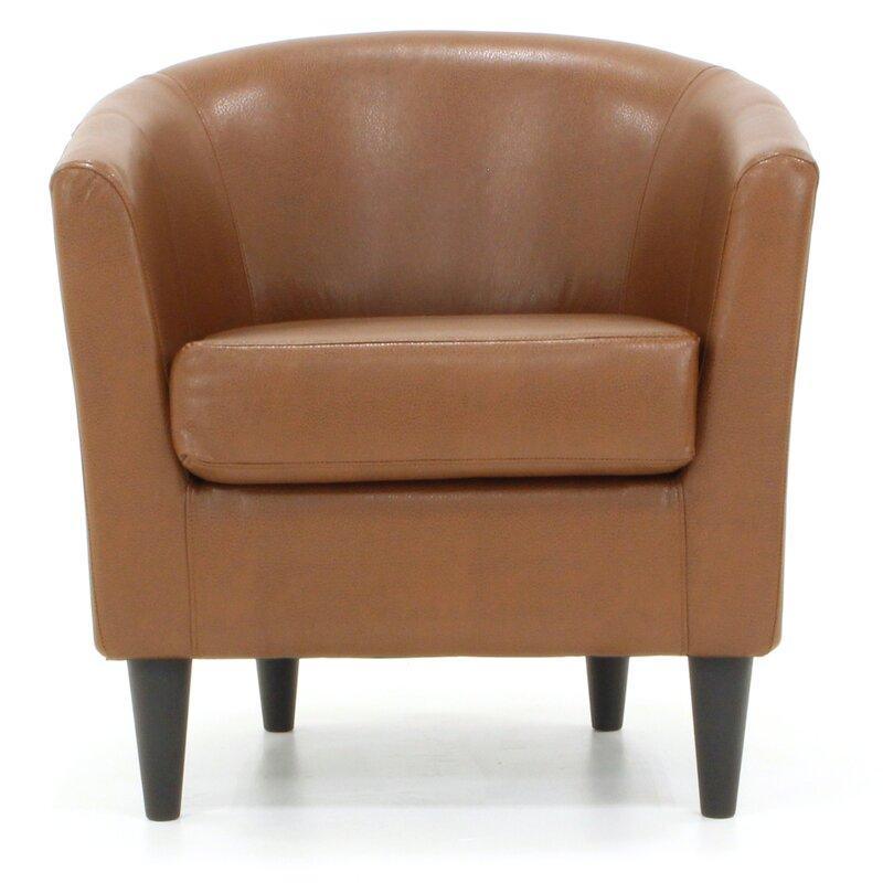 Wide Tufted Arm Chair for living room - Ouch Cart 