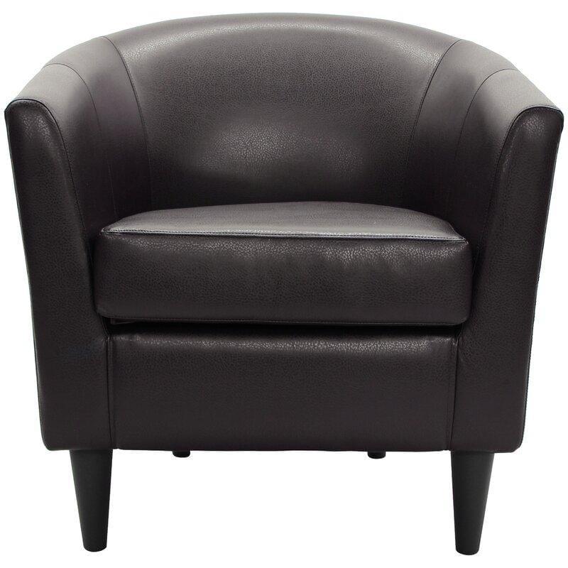 Wide Tufted Arm Chair for living room - Ouch Cart 