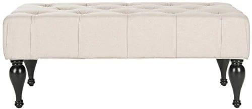 Safavieh Mercer Collection Rupert Bench, Taupe - Ouch Cart 