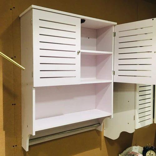 PVC High Quality Bathroom & Kitchen Wall Hung Storage - Ouch Cart 