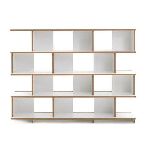 Book Shelf In Zig Zag Shape By Miza - Ouch Cart 