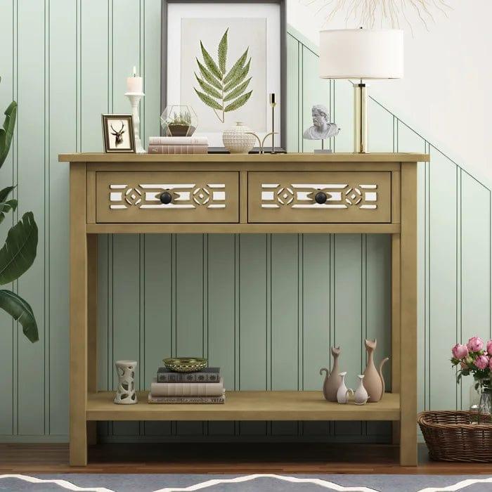 Solid Wood Console Tabl