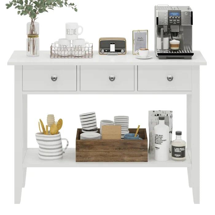 wooden Console Table - Ouch Cart 