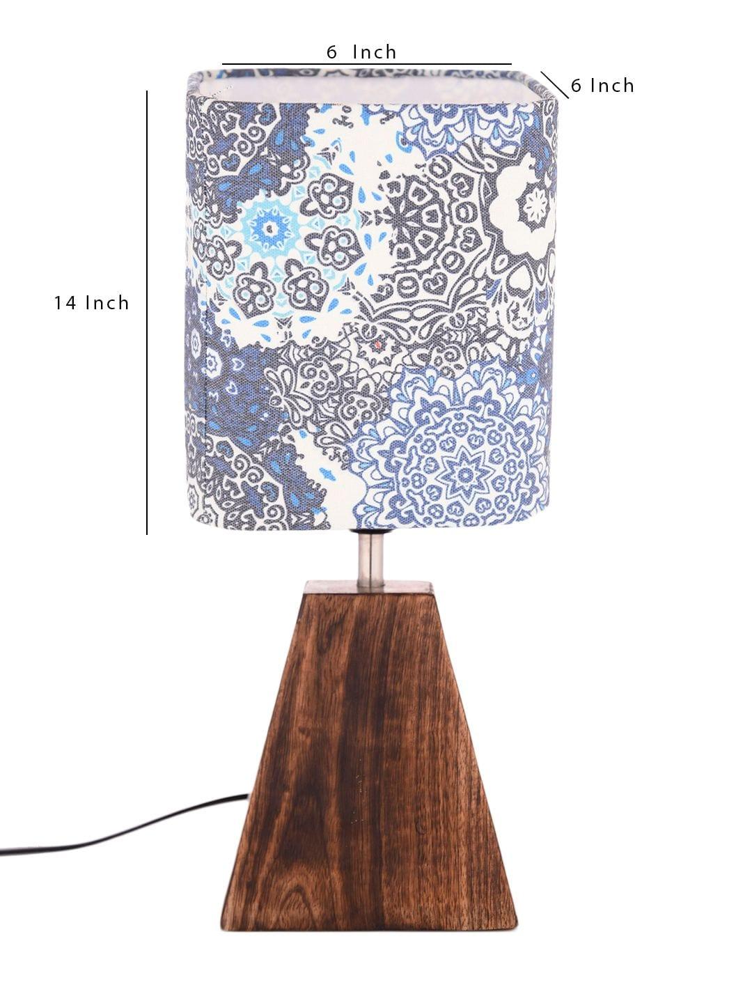 Pyramid Batik Print Lamp - Ouch Cart 