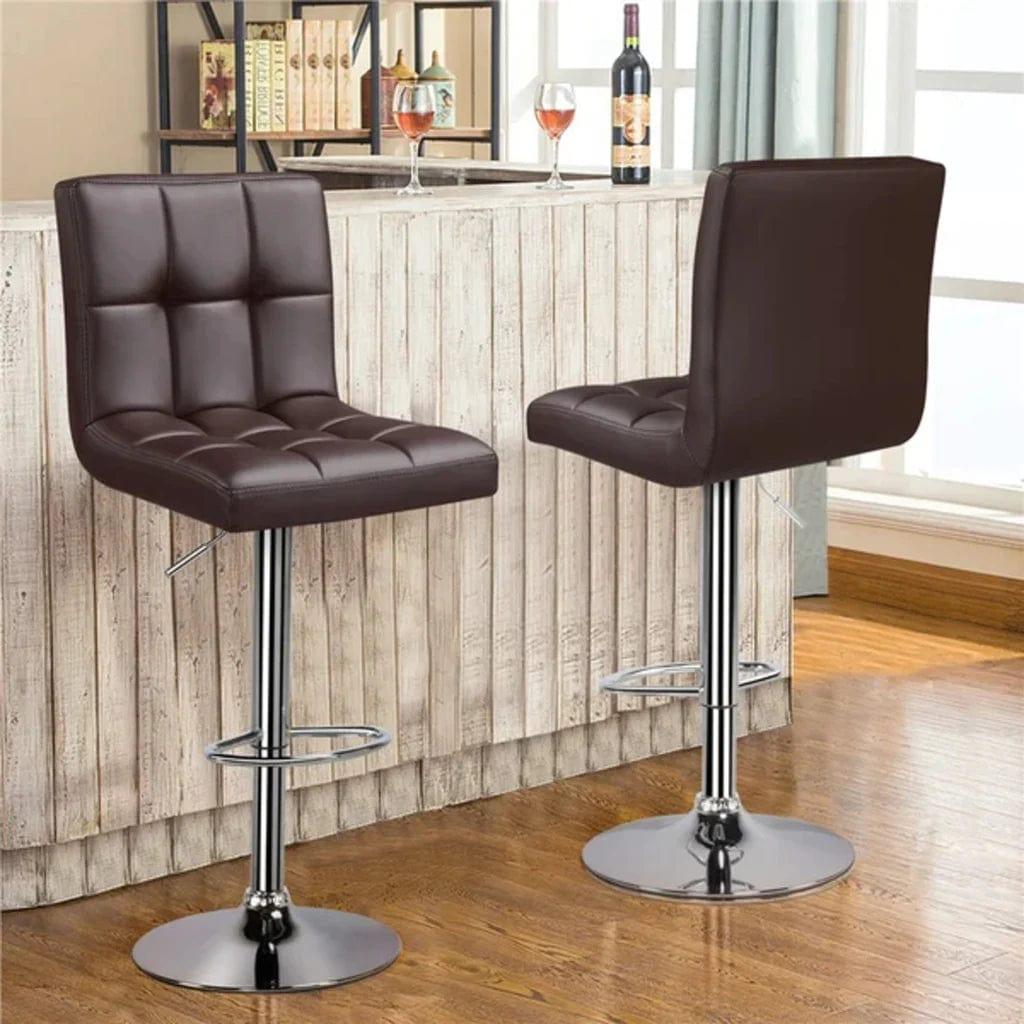 GERRILYN SWIEL ADJUSTABLE BAR STOOL Pack of 2 - Ouch Cart 