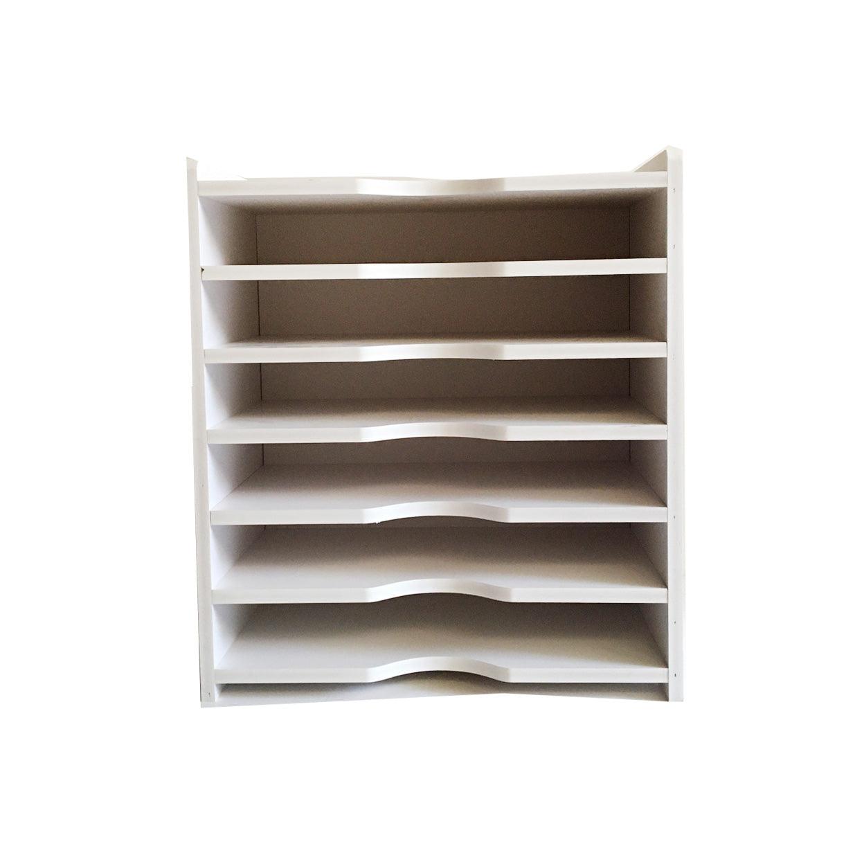 Best Office Filing Rack In PVC Board Rack By Miza - Ouch Cart 