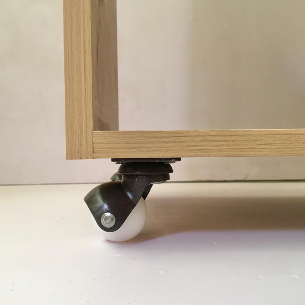 Office Book Rack Side Table Trolley By Miza - Ouch Cart 