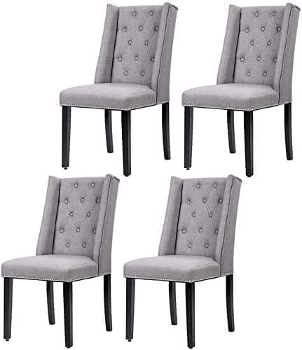 Dining Chairs Set of 4 Kitchen Chairs for Living Room Dining Room Chairs Side Chair for Restaurant Home Kitchen Living Room - Ouch Cart 