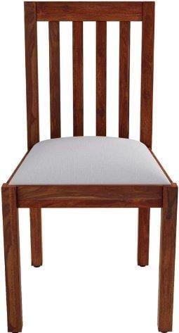 Sheesham Wooden Aptitude Solid Wood Cushioned Dining Chair Set of 2 PCs - Ouch Cart 