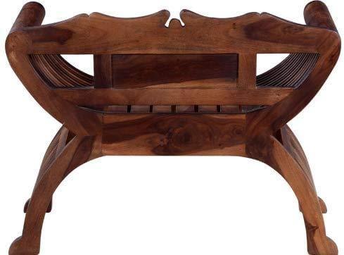 Handicrafts Attractive Look Or Standard Size Easy to Comfort Arm Seating Chair Made in Pure Sheesham Wood - Ouch Cart 