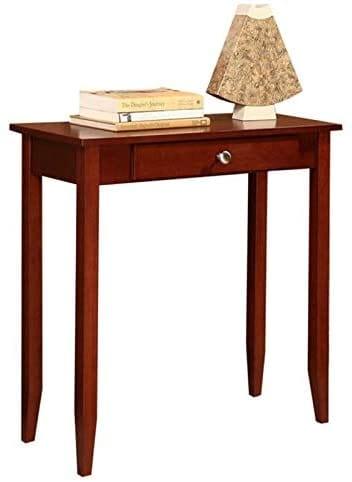 Rosewood Tall Sofa Console Table, Multi-purpose Small Space Table - Ouch Cart 