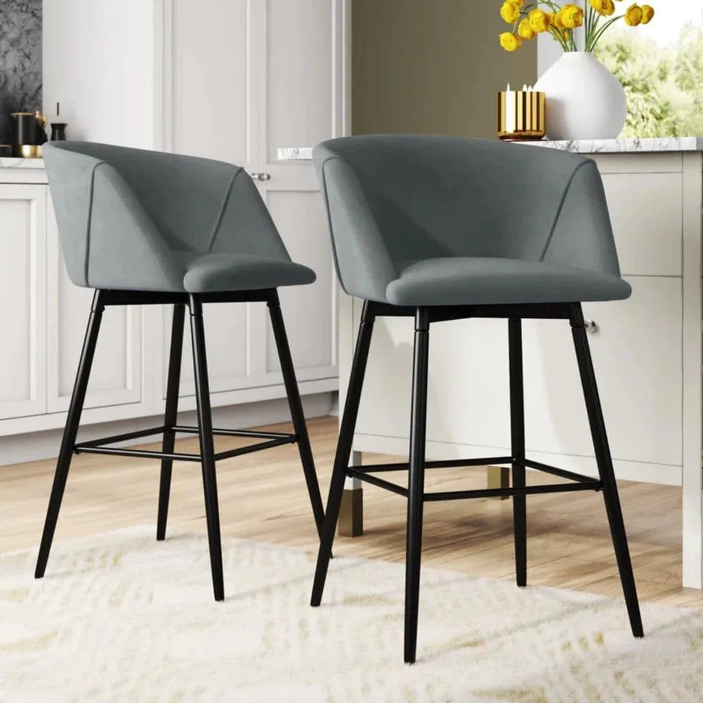 CLEA COUNTER STOOL /Pack of 2 Long Chair - Ouch Cart 