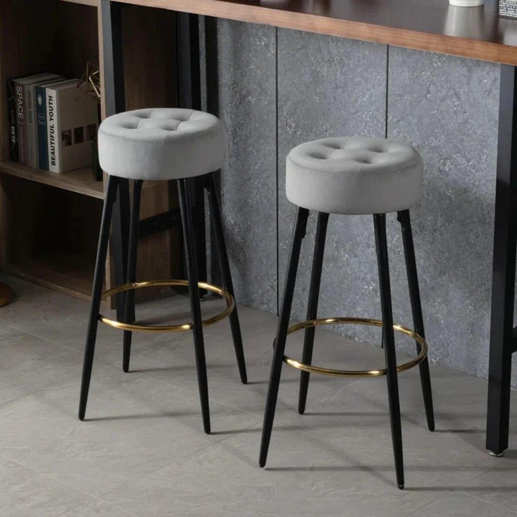 CEAZAR COUNTER STOOL / High Stool Pack of 2 - Ouch Cart 