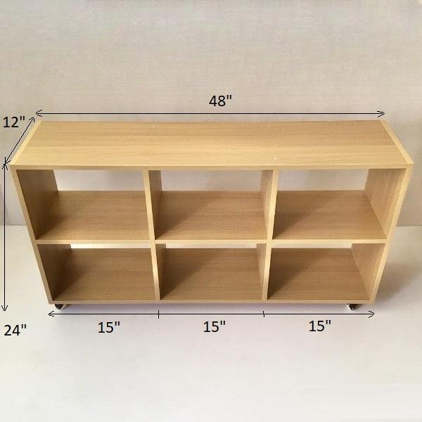 Office Book Rack Side Table Trolley By Miza - Ouch Cart 