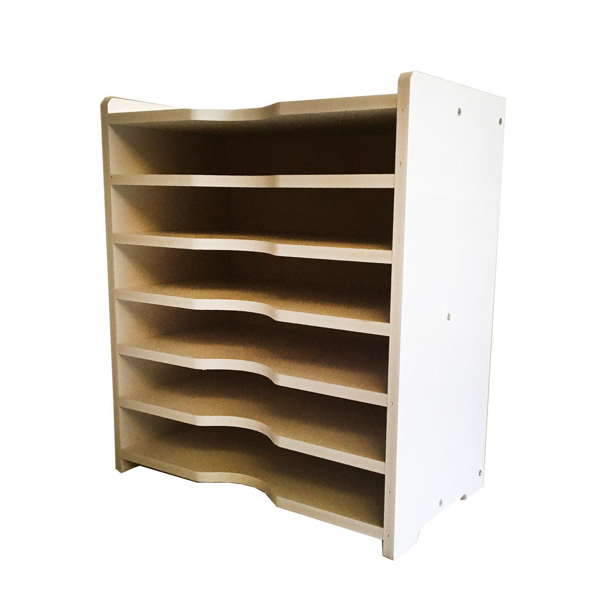 Best Office Filing Rack In PVC Board Rack By Miza - Ouch Cart 