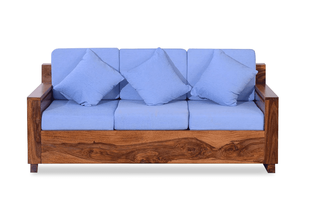 Solid Wood Dalton Sofa - Ouch Cart 