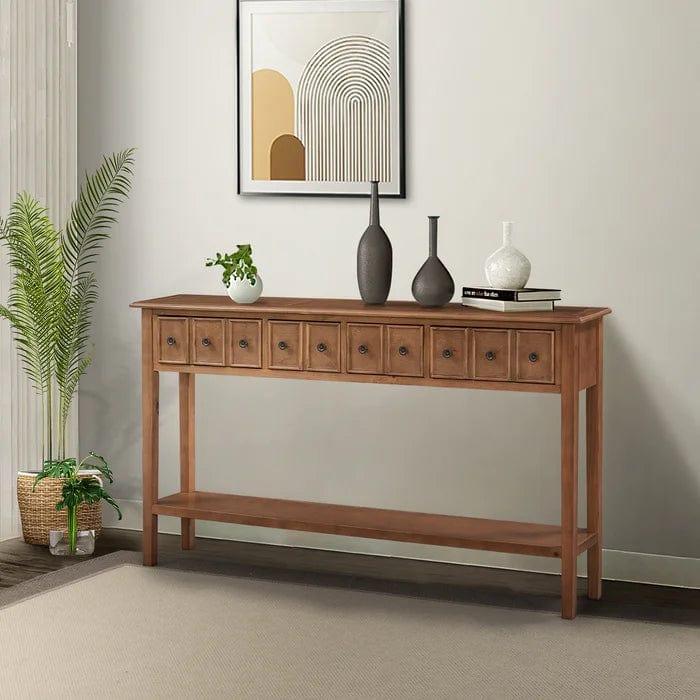 Wooden Console Table - Ouch Cart 