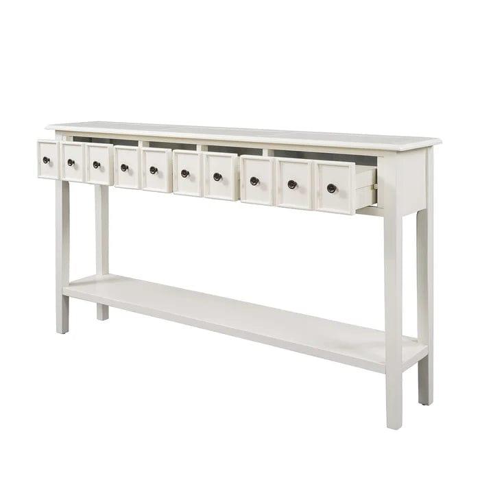 Wooden Console Table - Ouch Cart 