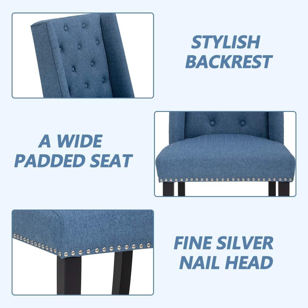 Dining Chairs Set of 4 Kitchen Chairs for Living Room Dining Room Chairs Side Chair for Restaurant Home Kitchen Living Room - Ouch Cart 
