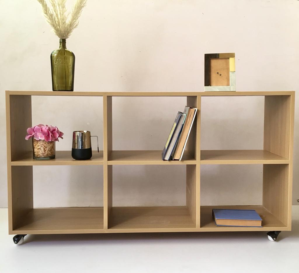 Office Book Rack Side Table Trolley By Miza - Ouch Cart 