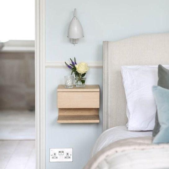 Bedroom Small Side Storage Wall Mounted Table By Miza - Ouch Cart 