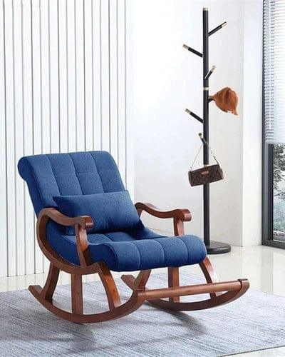 Warren Tufted Rocking Chair - Grey - Ouch Cart 