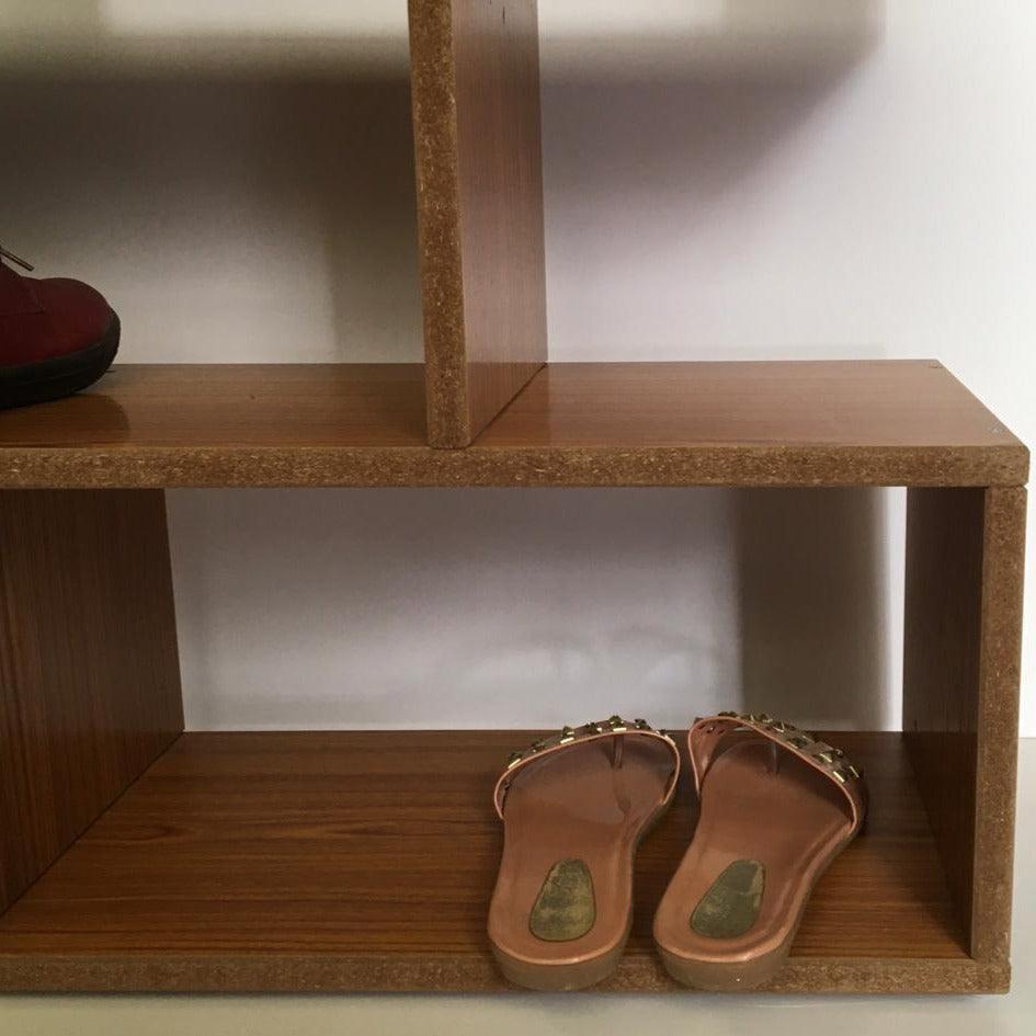 Zig Zag Levelled Shoe Organizer By Miza - Ouch Cart 