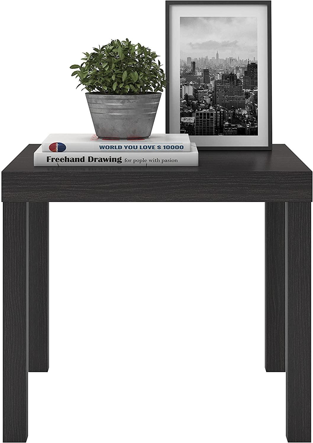 Ameriwood Home Parsons Modern End Table - Ouch Cart 