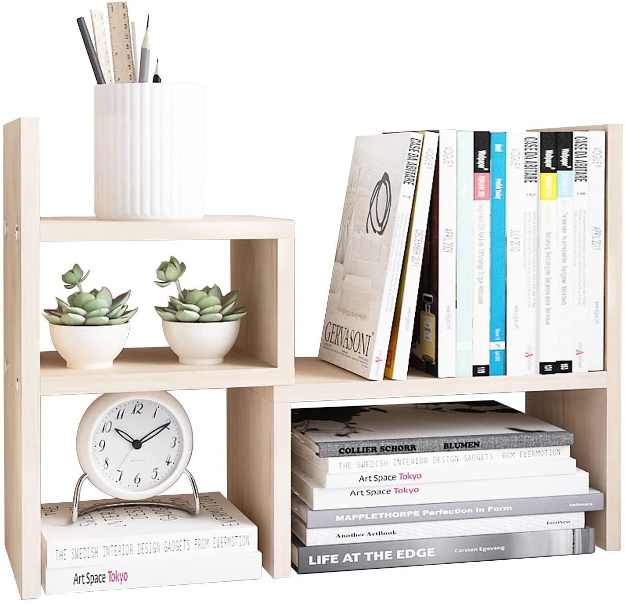 Desktop Organizer Office Storage And Small Book Rack By Miza - Ouch Cart 