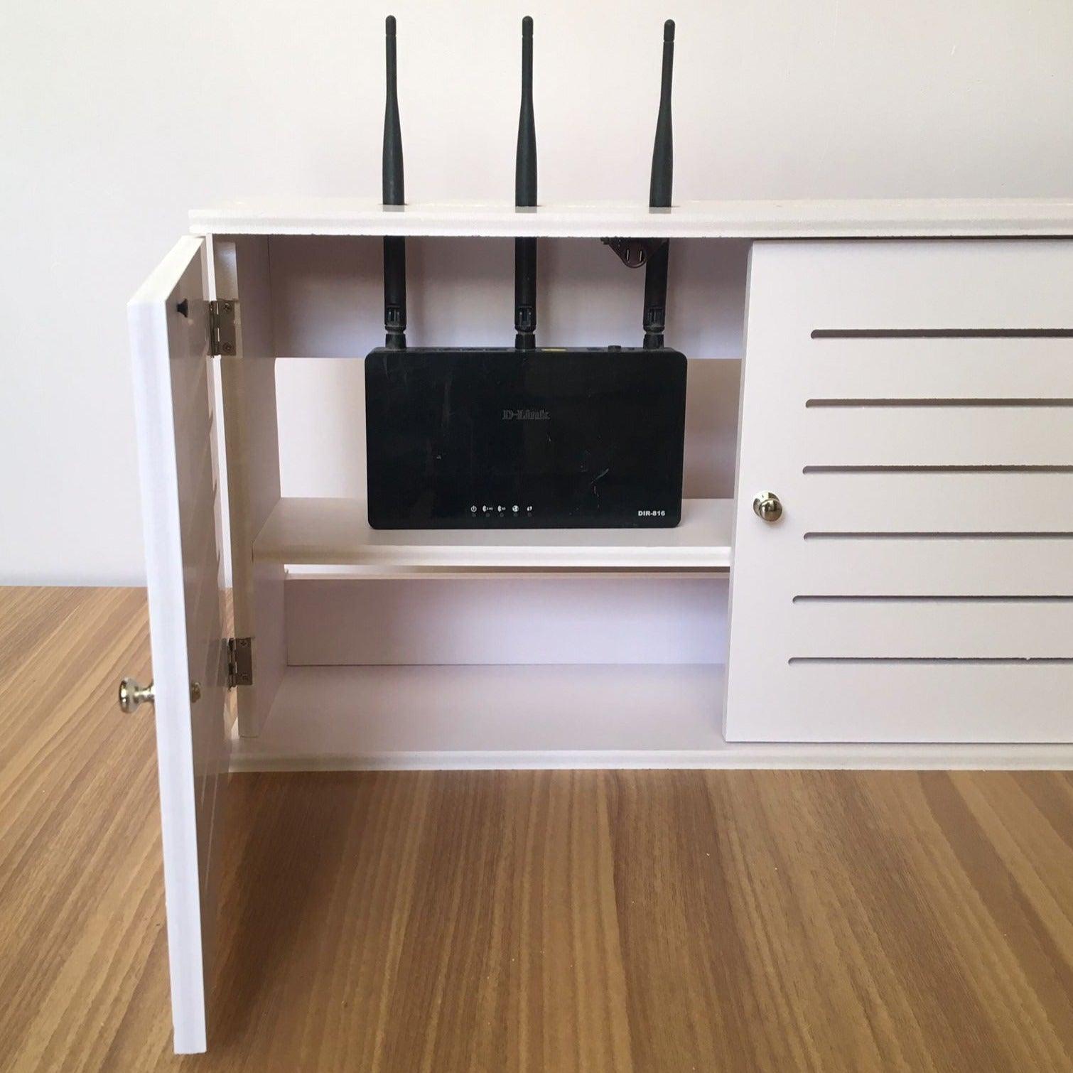 Thoughtfully Designed PVC TV/Wifi Unit/Storage By Miza - Ouch Cart 