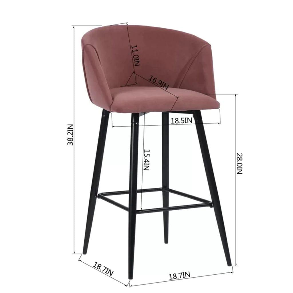 CLEA COUNTER STOOL / Pack of 2 Long Chair - Ouch Cart 