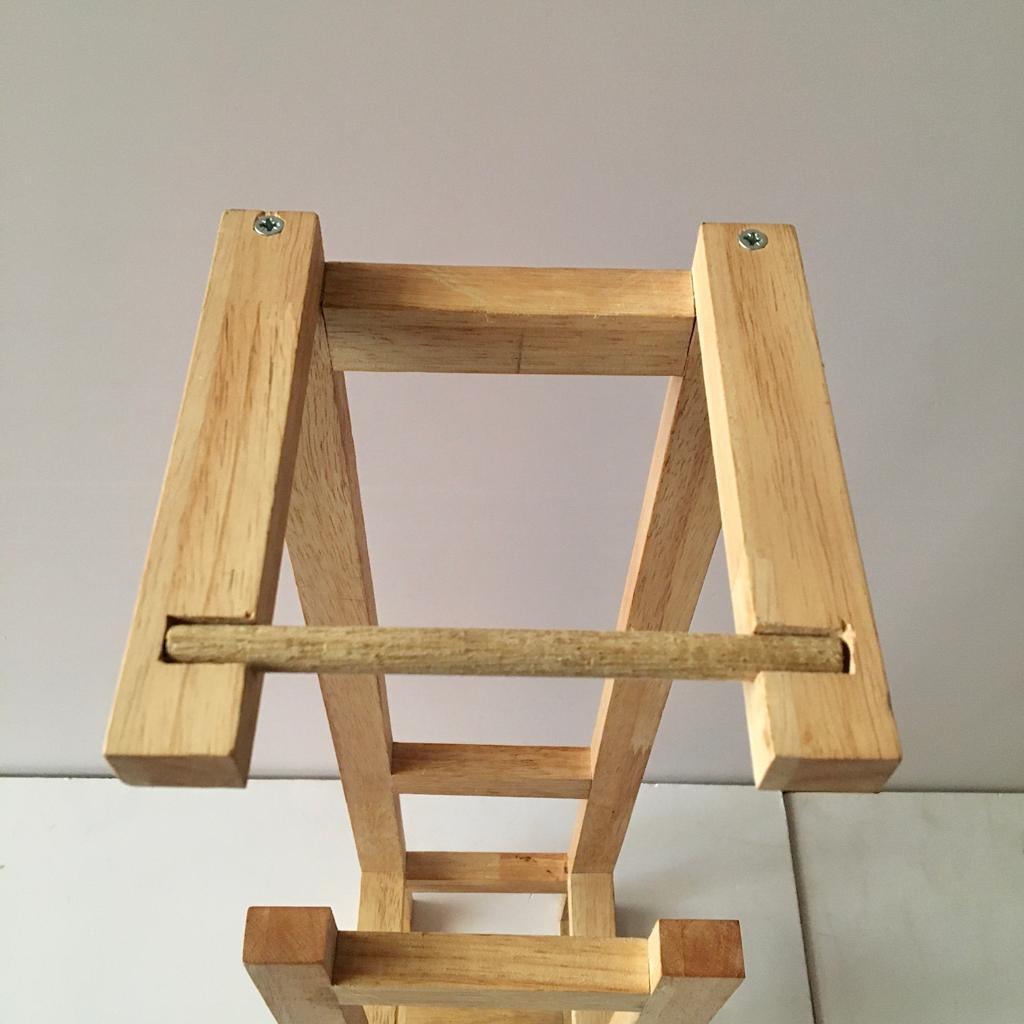 Stylish Wooden Toilet Paper Holder Rack By Miza - Ouch Cart 