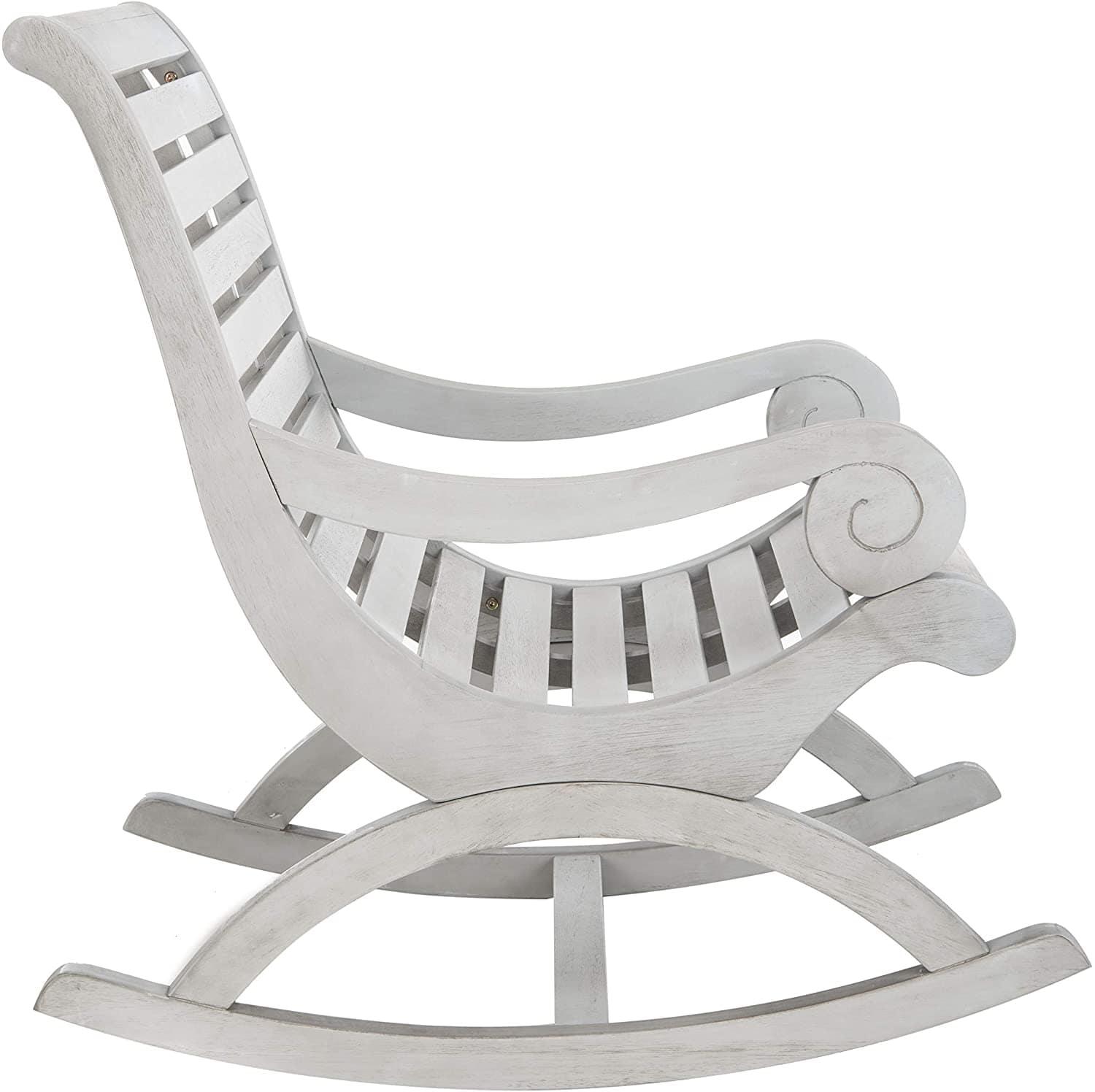 Outdoor Collection Sonora Ash Grey Rocking Chair - Ouch Cart 