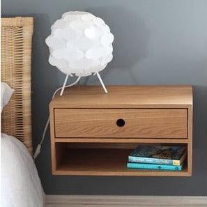 Bedroom Side Storage Wall Mounted Table By Miza - Ouch Cart 