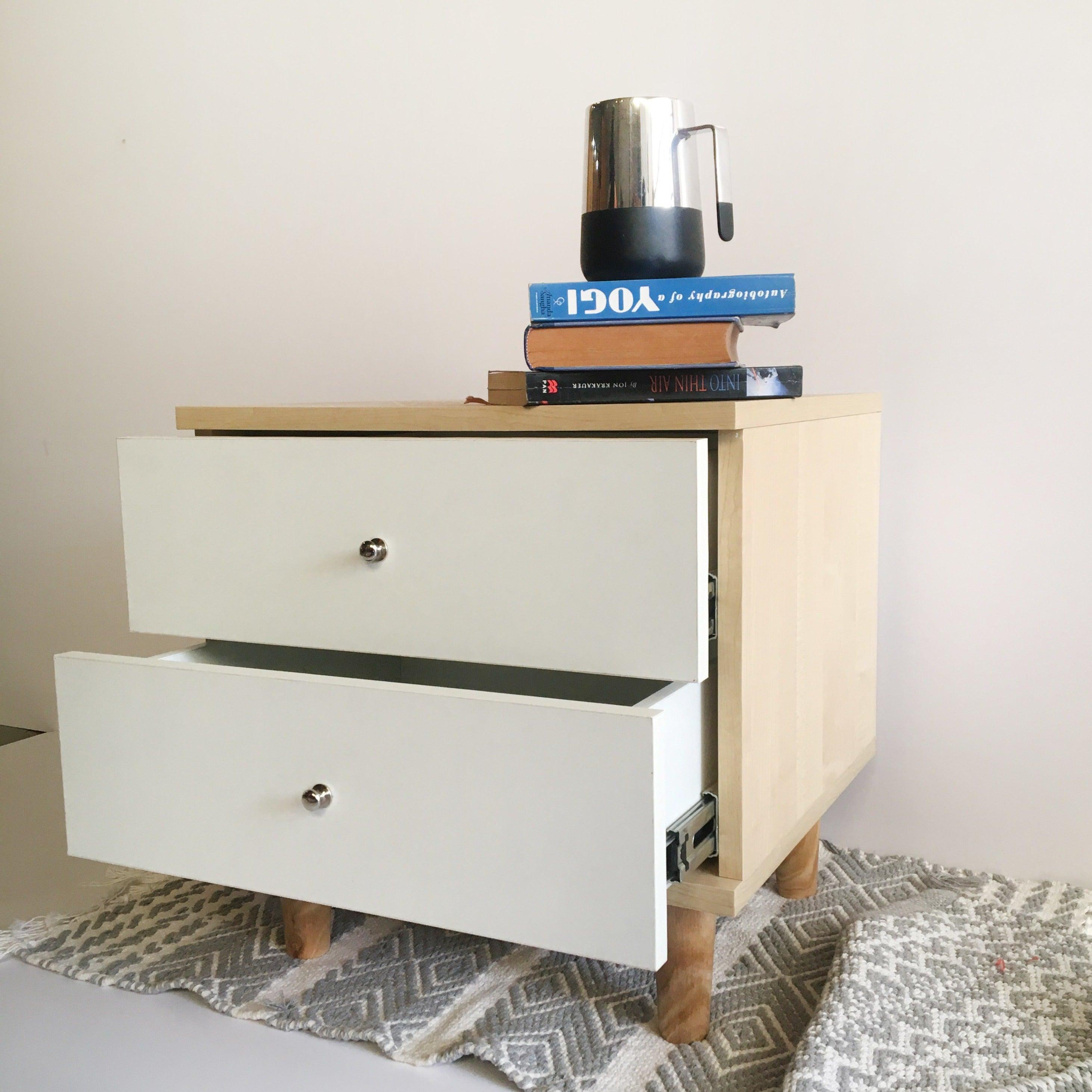 Multi Drawers Box Design Bedside Table/ Sofa Side Table / Coffee Table By Miza - Ouch Cart 