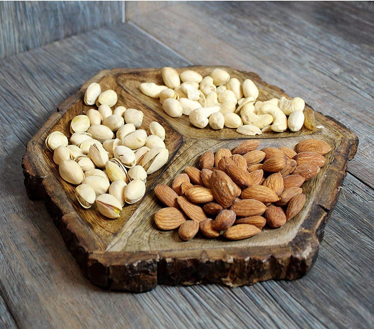 WOODEN ANTIQUE MULTIPURPOSE TRAY - Ouch Cart 