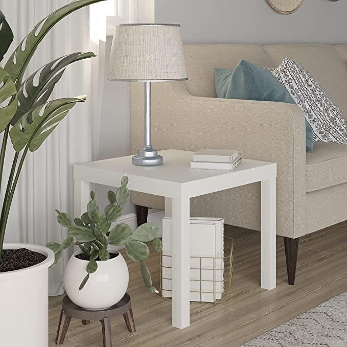 Ameriwood Home Parsons Modern End Table - Ouch Cart 