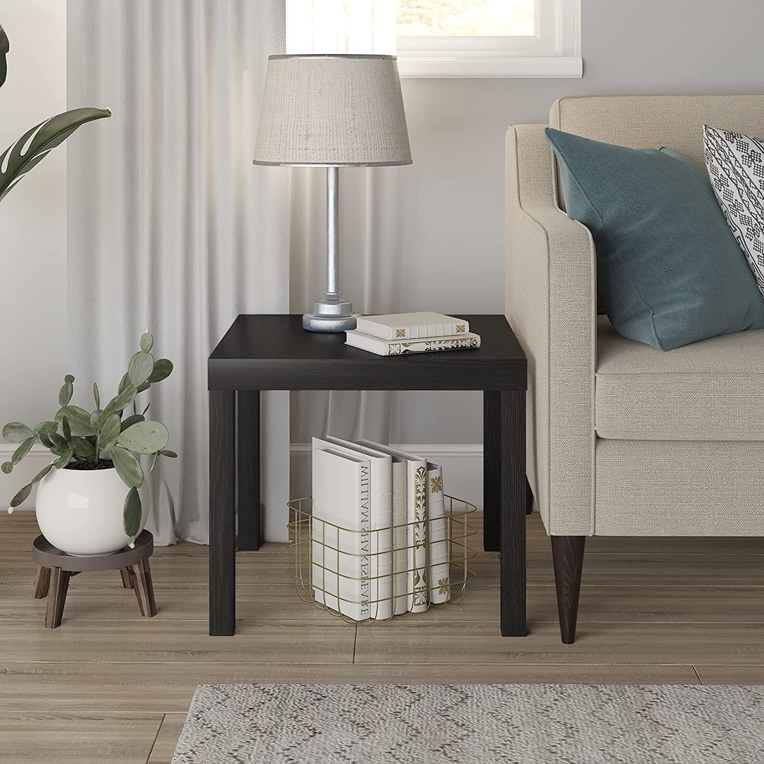 Ameriwood Home Parsons Modern End Table - Ouch Cart 