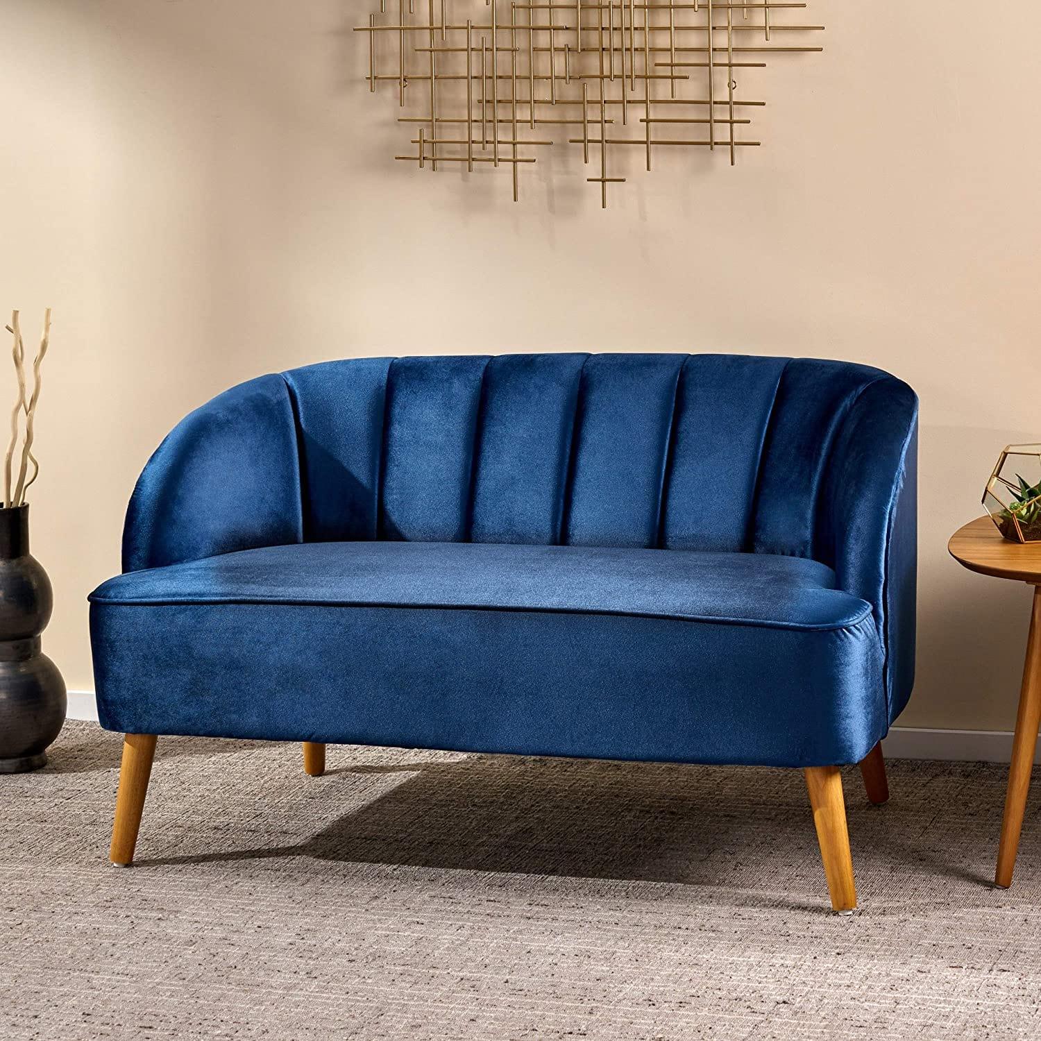 Amaia Modern Velvet Sofa - Ouch Cart 