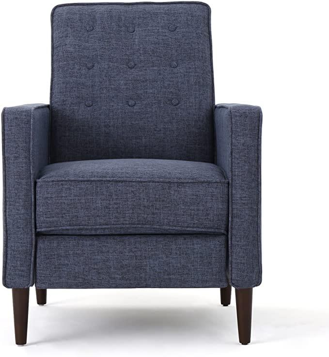 Century Modern Tuft Back Recliner (Qty of 2, Fabric - Ouch Cart 