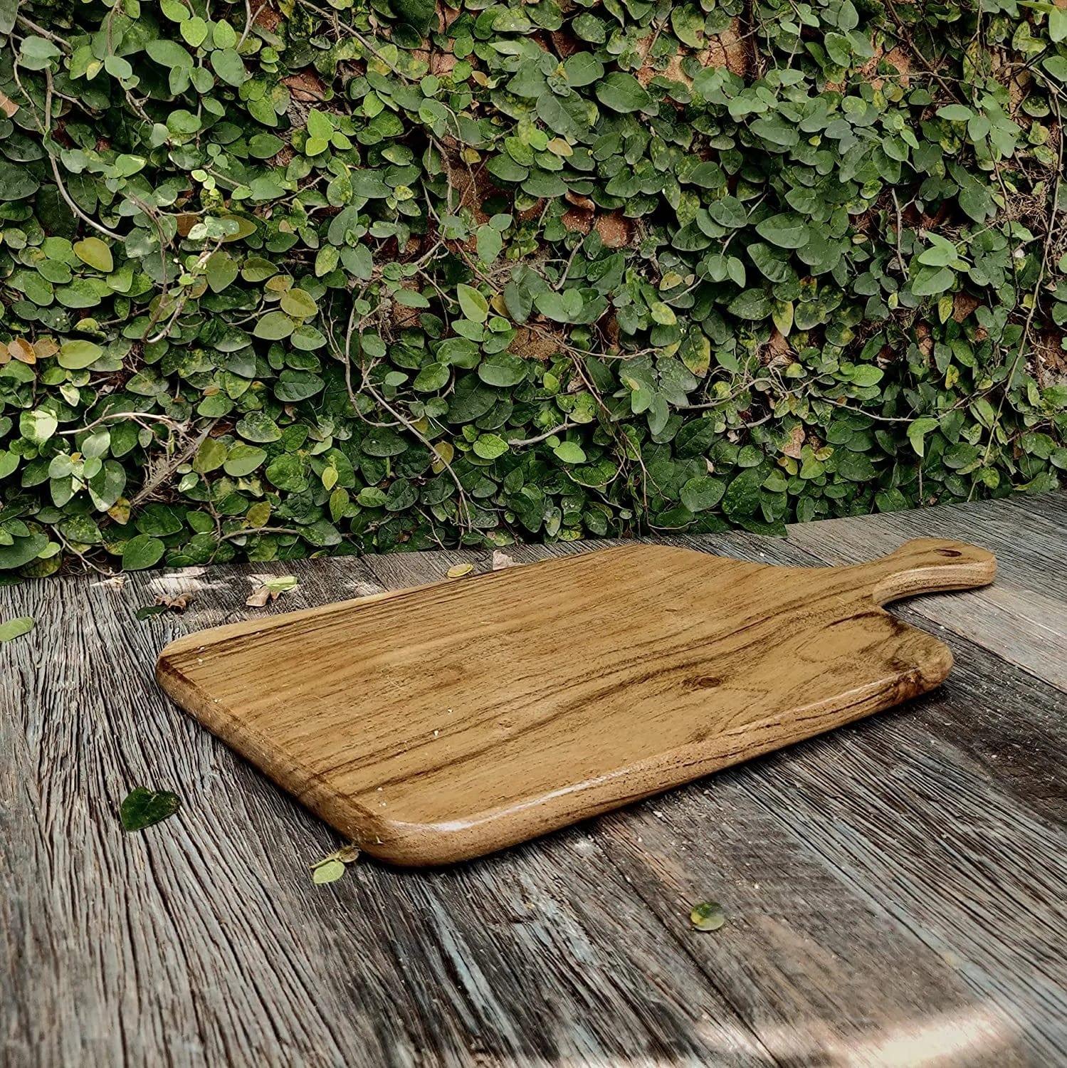 BEAUTIFULLY DESIGNED MODERN CHOPPING BOARD || ACACIA WOOD - Ouch Cart 