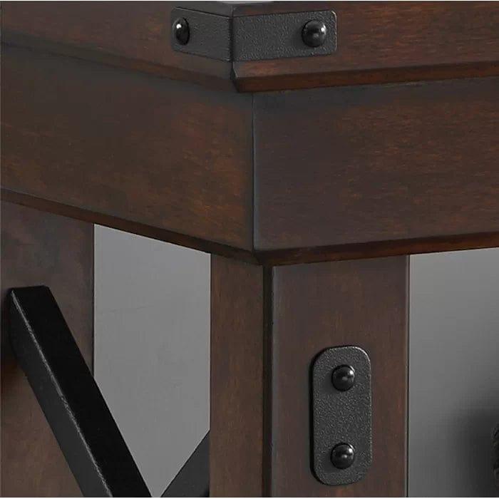 Aarav Floor Shelf Coffee Table with Storage - Ouch Cart 