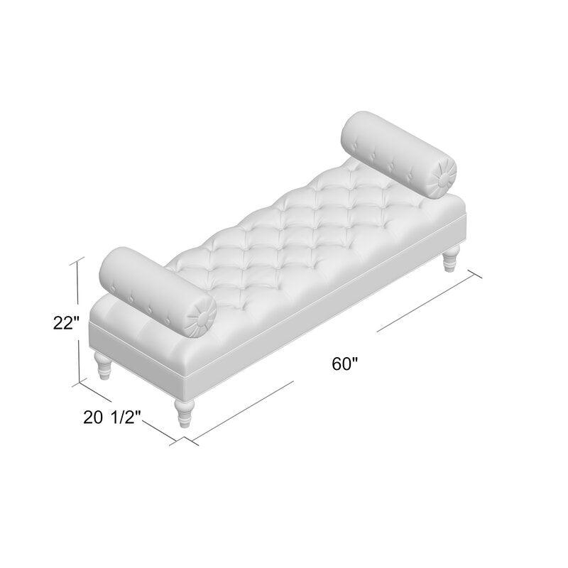 Benches: Knight Home Velvet Armed Storage Bench, Ivory - Ouch Cart 