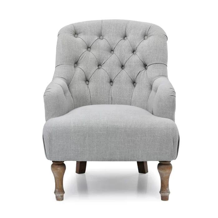 Aileen  Wide Tufted Armchair