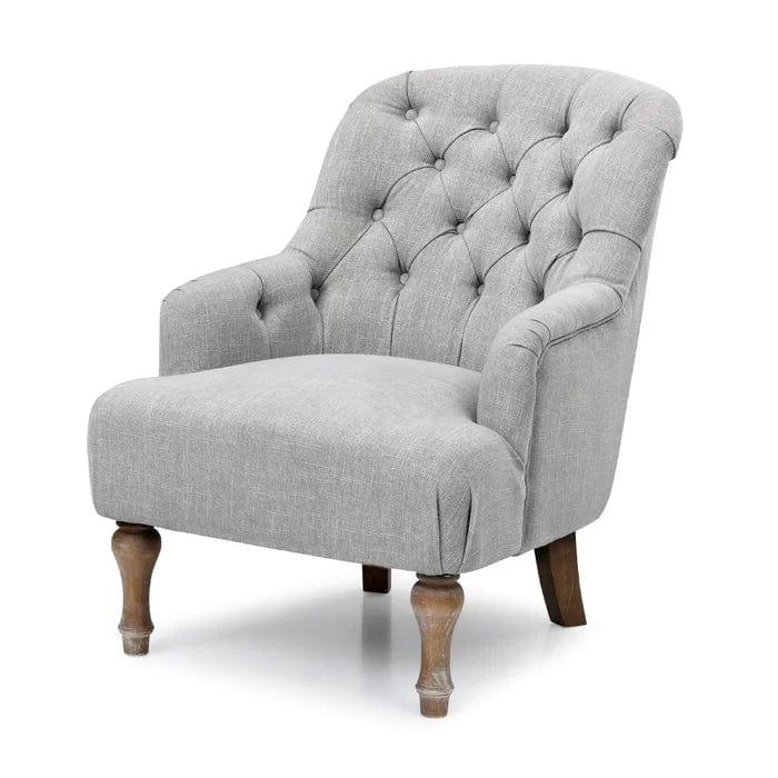 Aileen  Wide Tufted Armchair