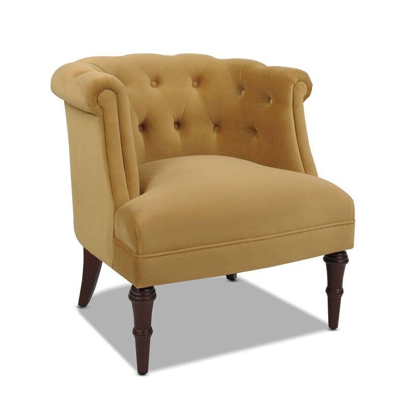 Alanna Wide Tufted Chesterfield Chair - Ouch Cart 