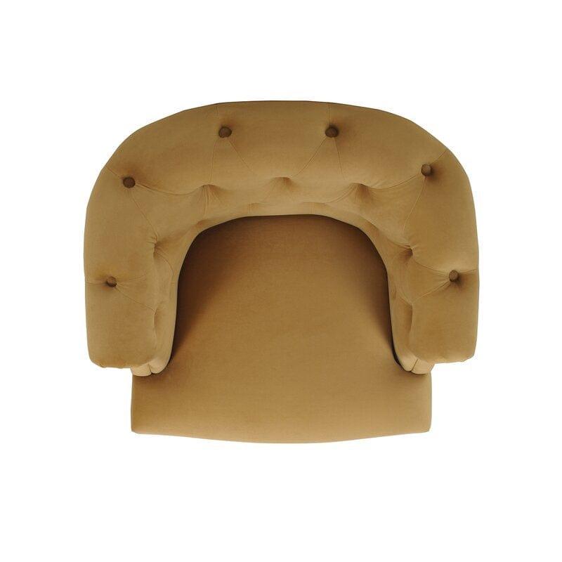 Alanna Wide Tufted Chesterfield Chair - Ouch Cart 