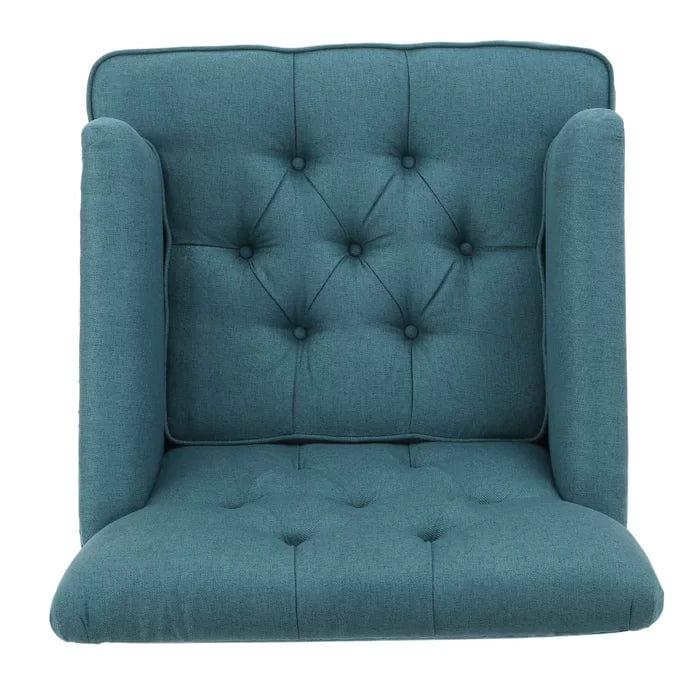 Alica Wide Tufted Armchair