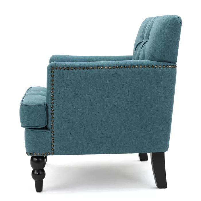 Alica Wide Tufted Armchair